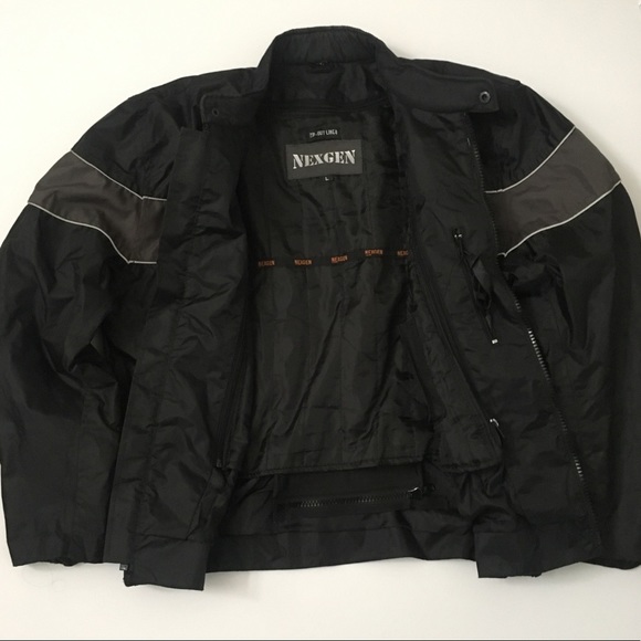 Kids Boys NEXGEN Winter Jacket Black Large Puffer - Picture 4 of 8